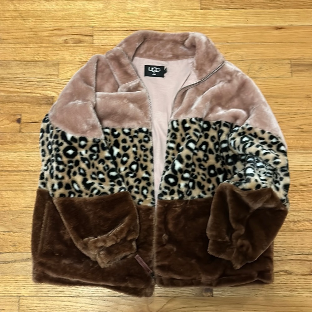 Ugg leopard print jacket